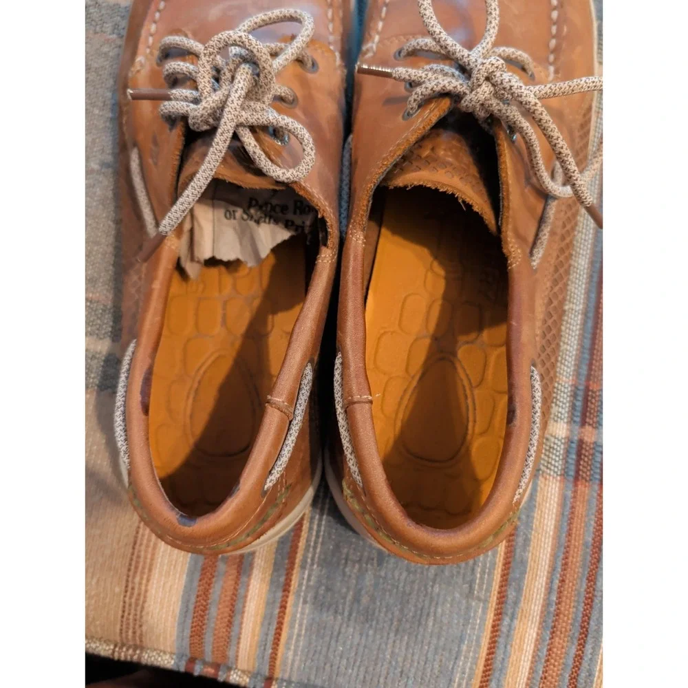 Men's Sperry Boat Shoes Tan / Brown Size 13 M Pre-Owned Good Condition!